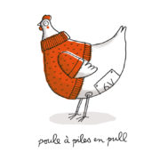 "Poule à piles en pull" – Image 2